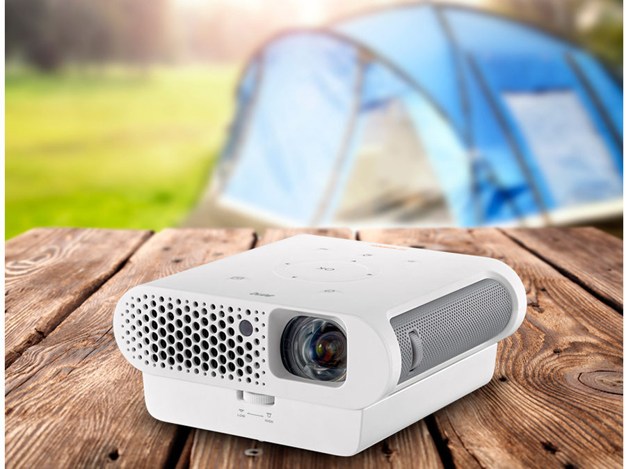 BenQ GS1 beamer voor camper of caravan