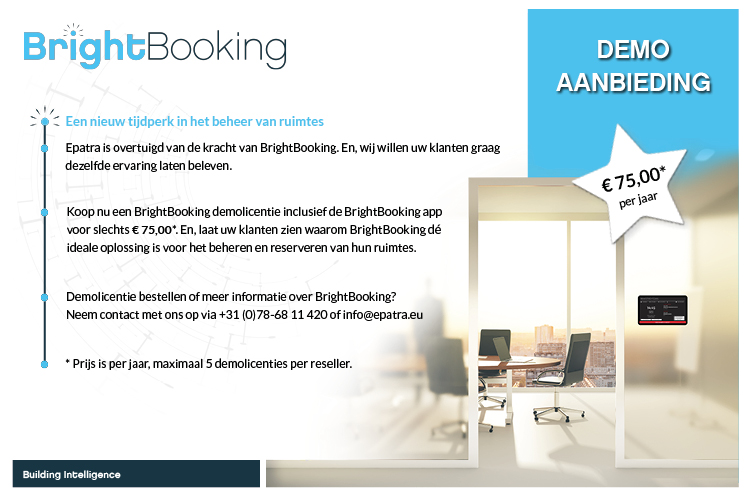 Demo aanbieding BrightBooking